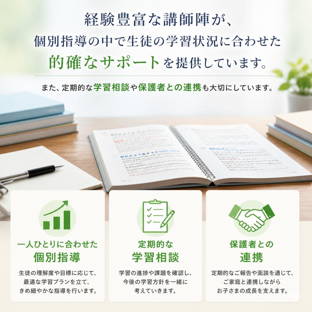 充実した学習サポート